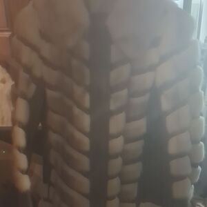 Bliss Elegant Cream and Brown Teddy Jacket